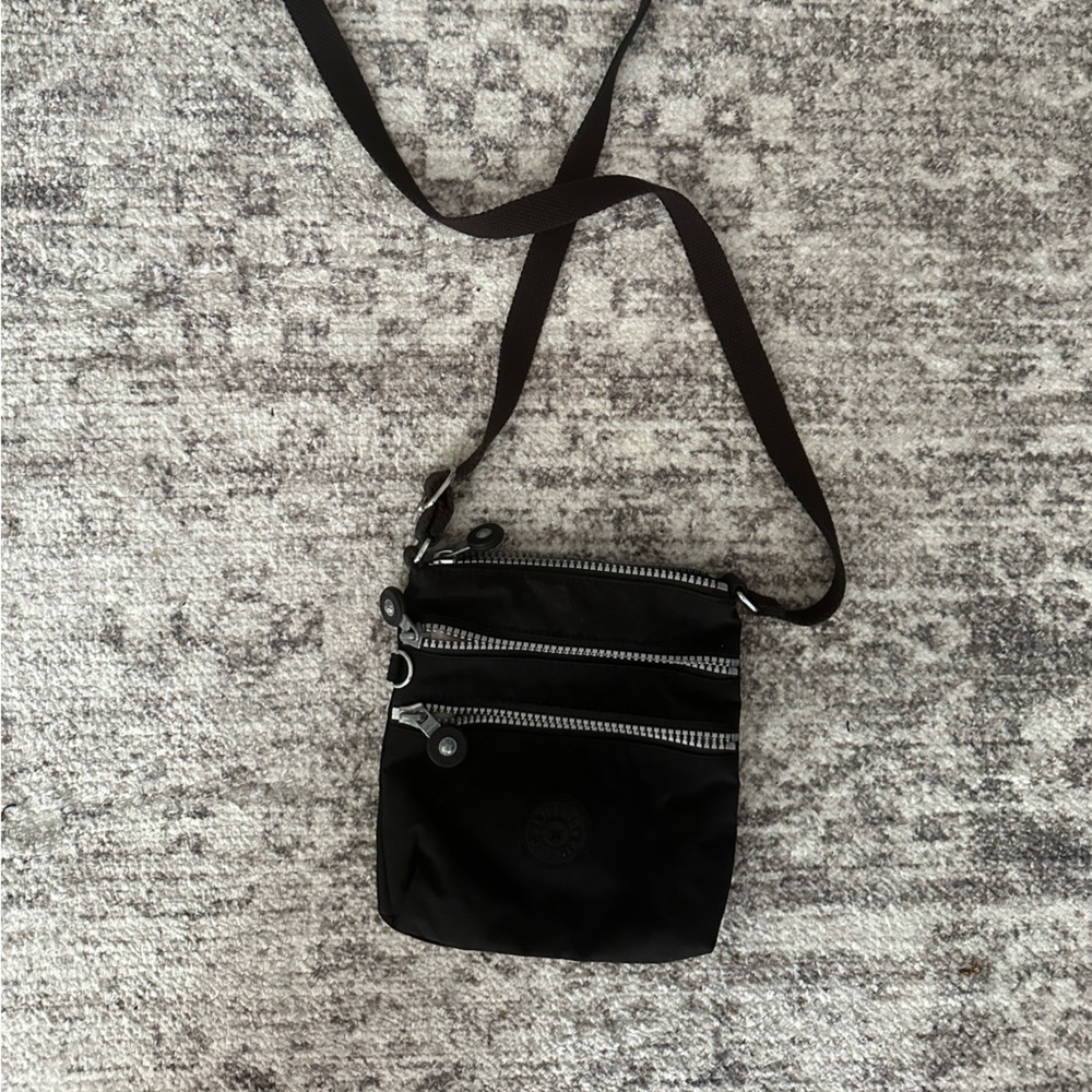 Kipling mini crossbody bag-black